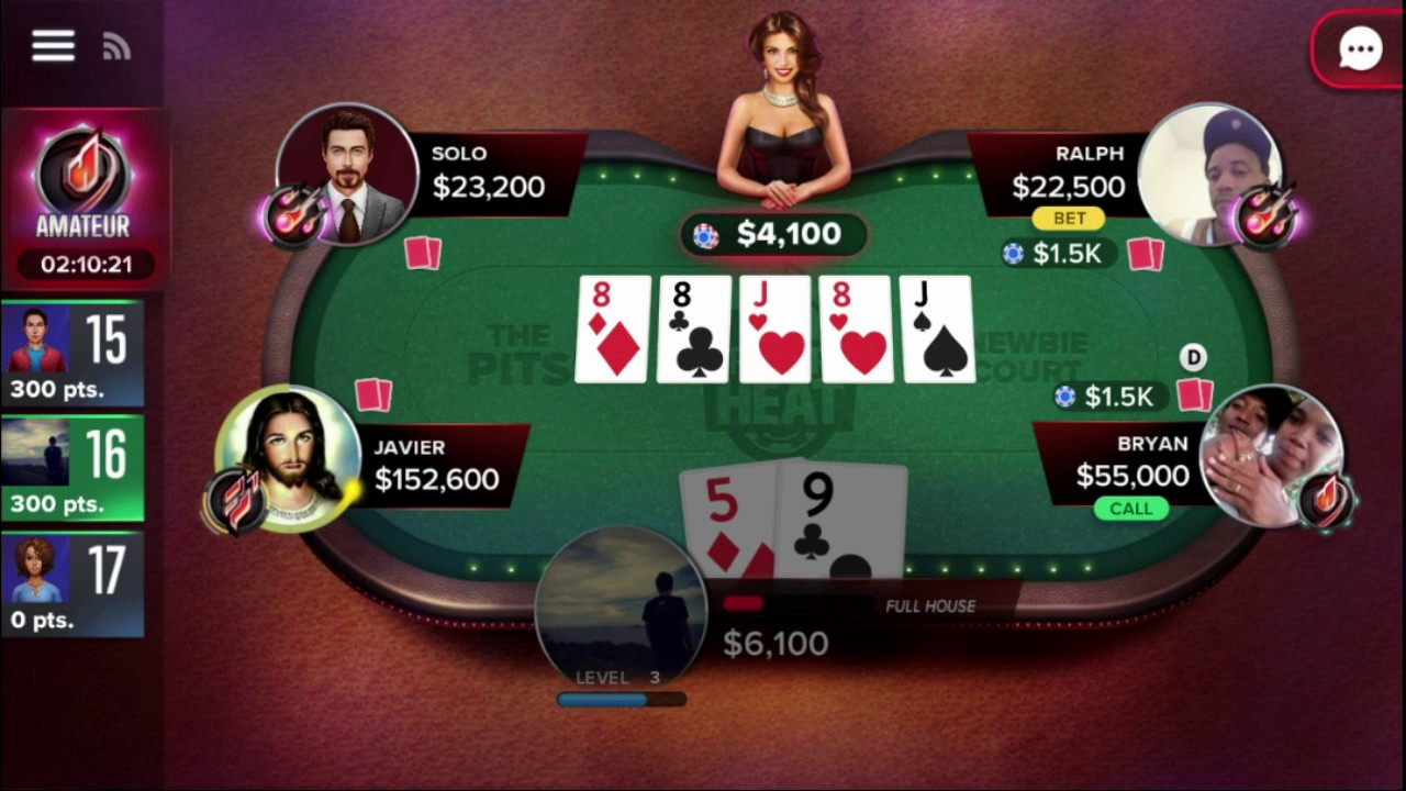 Игровой стол в израильском онлайн-руме Poker55.